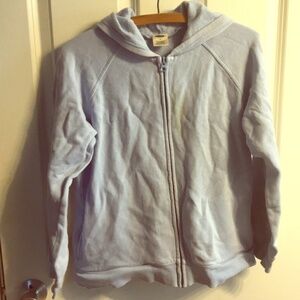 Size 14 Old Navy Blue Zip Up Sweatshirt